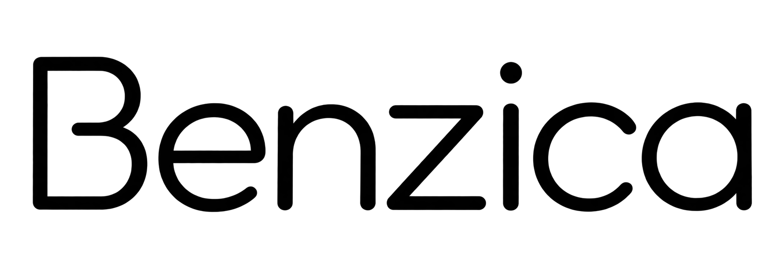 benzica rounded wordmark